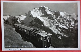 SWITZERLAND - SCHYNIGE PLATTE - BAHN MIT JUNGFRAU , ELEKTRISCHER ZUG - Treinen