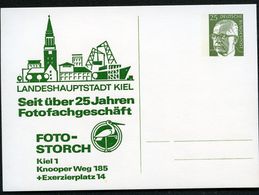 Bund PP45 B2/001 FOTO-STORCH KIEL 1973  NGK 4,00 € - Privé Postkaarten - Ongebruikt