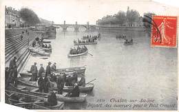 Chalon Sur Saône      71       Départ Des Ouvriers Pour Petit Creusot         (voir Scan) - Chalon Sur Saone