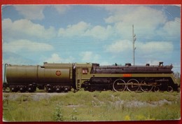 CANADA - STEAM LOCOMOTIVE - HUDSON (4-6-4)1930 - Treinen