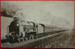 S.R. DOWN BOURNEMOUTH EXPRESS NEAR HOOK , STEAM LOCOMOTIVE - Treinen