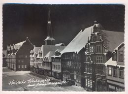 ÄLTERE POSTKARTE HAMELN OSTERSTRASSE ZU WEIHNACHTEN SCHNEE HERZLICHE WEIHNACHTS- UND NEUJAHRSGRÜSSE Winter Postcard AK - Hameln (Pyrmont)