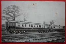 THEIR MAJESTIES ROYAL SALOONS, BUILT 1903 - Eisenbahnen
