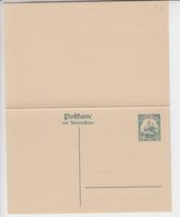 Marshall-eilanden Michel-cat. Ganzsachen Postkaart P 17 Dubbelkaart Ongebruikt - Marshall Islands