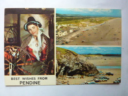 Best Wishes From PENDINE - Carmarthenshire