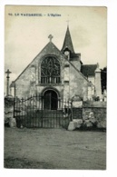 Le Vaudreuil - L'Eglise (calvaire, Monument Aux Morts Dans L'enceinte Du Cimetière) Circulé Sans Date Sous Enveloppe - Le Vaudreuil