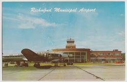 Richmond VA Airport Postcard - Richmond