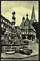 Michelstadt  -  Marktplatz Mit Rathaus Und Michelsbrunnen  -  Ansichtskarte Ca.1965    (12036) - Michelstadt