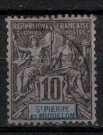 SAINT PIERRE ET MIQUELON       N°  YVERT   63 OBLITERE       ( Ob   5/58 ) - Used Stamps