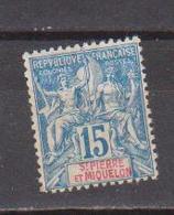 SAINT PIERRE ET MIQUELON       N° YVERT  :   64   NEUF SANS GOMME        ( SG     01/37  ) - Unused Stamps