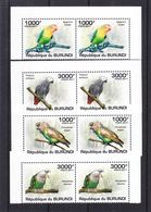 Perroquets - Burundi - COB 1342 / 5 ** En Paire - Valeur 30 Euros - Perroquets & Tropicaux