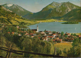 Germany  - Postcard Used 1969  - Schliersee  - Partial View  - 2/scans - Schliersee