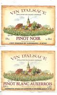 4 étiquettes Vins D'Alsace / 67 Cave De CLEEBOURG / Pinot Noir, Blanc / Tokay / Gewurztraminer - Gewurztraminer