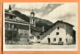 LAC234, Sils - Maria Im Engadin, Der Dorfplatz, édit. Meerkämper, Circulée 1950 - Sils Im Engadin/Segl