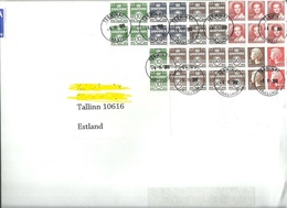 DENMARK Dänemark 2019 Cover To Estonia NB! Big Format - Cartas & Documentos