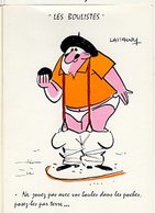 Illustrateur LASSALVY - LES BOULISTES - Ne Jouez Pas Avec Vos Boules Dans Les Poches...- CP SANS N° - Lassalvy
