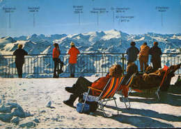 Ostereich - Postcard Used 1970  - Kaprun - View From The Terrace Of The Summit Restaurant Kitzsteinhorn - 2/scans - Kaprun