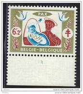 BELGIQUE COB 1119 Nr Planche 1 ** MNH. (4M131) - ....-1960