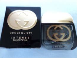 GUCCI " GUCCI GUILTY  INTENSE "  " MINI EDP  5 ML  LIRE !! - Miniatures Femmes (avec Boite)