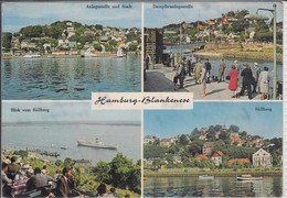 HAMBURG - Blankenese, Mehrbildkarte Mit Anlegestelle, Süllberg - Blankenese