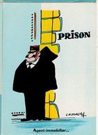 Illustrateur LASSALVY - AGENT - Immobilier... Prison... - CP Sans N° - Lassalvy