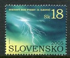 SLOVAKIA 2005 International Physics Year MNH / **.  Michel 514 - Neufs