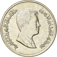 Monnaie, Jordan, Abdullah II, 5 Piastres, 2009/AH1430, SPL, Nickel Plated Steel - Jordan