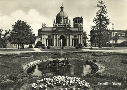 Vercelli (Piemonte) Duomo E Giardini, Cathedral And Gardens, Cathedrale Et Jardins - Vercelli