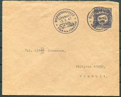 1941 Sweden Svarsmarke Faltpost Cover. Bildpostkontoret Folk Och Forsvar Goteborg - Militaires