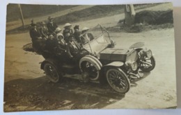 AUTOMOBILE Ancienne Carte Photo  Gros Plan Belle Animation - Voitures De Tourisme