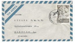 COVER CORREO AEREA - ARGENTINA - BUENOS AIRES - HAMBURG - ALEMANIA. - Autres & Non Classés