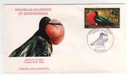 Beau Timbre , Stamp Yvert PA 178 " Oiseau De Mer : Frégate " Sur Lettre , Mail , Cover  ( Premier Jour )  Du 17/09/1977 - Brieven En Documenten