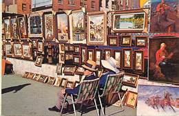 Pays Div-ref W594- Etats Unis D Amerique -usa -united States - New York City - Greenwich Village - Artists - Peintres - - Greenwich Village