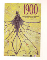 Carte Postale Publicitaire " Exposition 1900 " Au Grand Palais Année 2000 - Advertising
