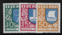 Estonie N°171/172 & 174 - Neuf * Avec Charnière - TB - Estonia