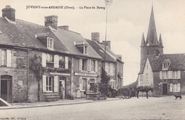 JUVIGNY SOUS ANDAINE - La Place Du Bourg - Juvigny Sous Andaine