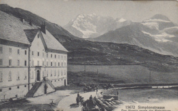 Suisse - Col Du Simplon - Simplonstrasse - Das Hospiz Gegen Das Fletschhorn - Simplon