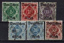 1920 // 52/56 O - Dienstmarken