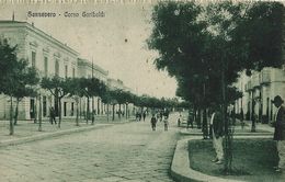 SANSEVERO CORSO GARIBALDI 1924 ANIMATA ANNULLO AMBULANTE - San Severo