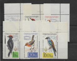 Tchécoslovaquie N°1361/1366 - Oiseaux  - Neuf ** Sans Charnière - TB - Unused Stamps