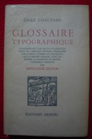 Glossaire Typographique – Émile Chautard - Dictionaries