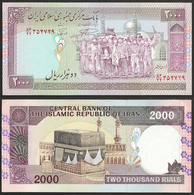 IRAN - 2000 Rials ND (1986-2005) P# 141l Middle East Banknote - Edelweiss Coins - Irán