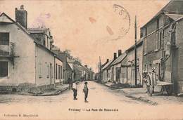 60 Froissy Cpa Carte Animée Boulangerie Boulanger Montée De La Farine - Froissy