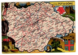 Puy De Dôme N° 63  EDT Blondel  La Rougery + Publicité Magasin Tourcoing - Maps