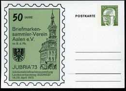 Bund PP46 D2/001  AALEN RATHAUS 1973 - Private Postcards - Mint