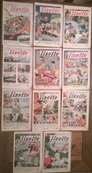 Lot De 11 Revues Journaux LISETTE 1953 - Lisette