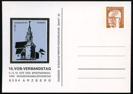 Bund PP48 D2/001 ARZBERG ST. MARIA-MAGDALENA-KIRCHE 1975  NGK 4,00 € - Cartoline Private - Nuovi