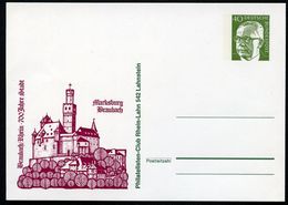 Bund PP49 B2/001 MARKSBURG BRAUBACH 1974  NGK 15,00 € - Private Postcards - Mint