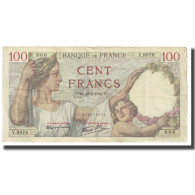 France, 100 Francs, Sully, 1940, P. Rousseau And R. Favre-Gilly, 1940-04-18 - 100 F 1939-1942 ''Sully''