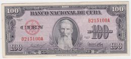 Cuba P 82 B - 100 Pesos 1954 - XF - Cuba